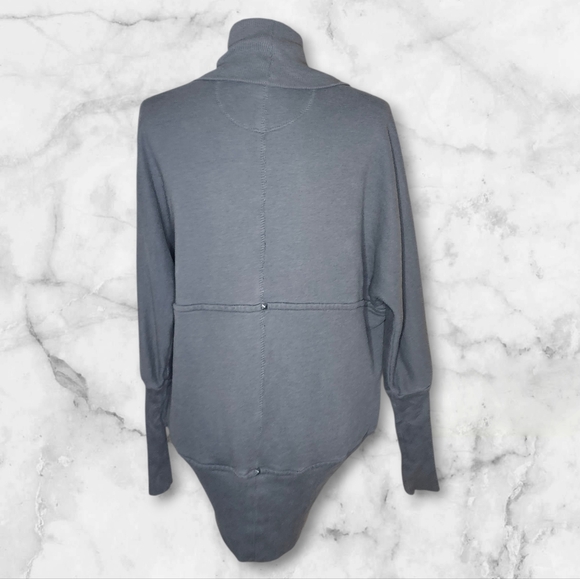 WILFRED Charcoal Open-Front Cardigan - Small - Picture 6 of 8